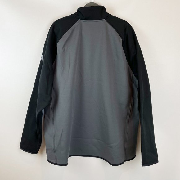 Eddie Bauer Outpace Storm HZ Mock 1/2-Zip Dark Smoke First Ascent XXL 2XL - Picture 2 of 9